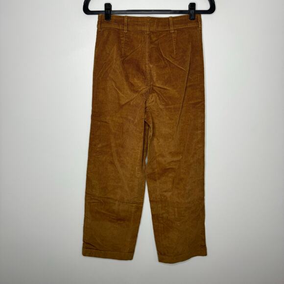 NWT EVERLANE The Corduroy Wide-Leg Pant Toasted Coconut Brown 4 - Picture 2 of 5